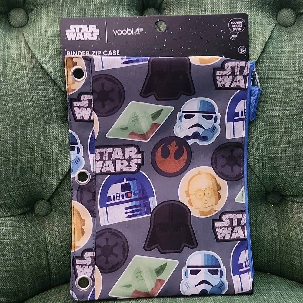 Yoobi Star Wars Character Binder Zip Case
